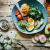 Plantaardige maaltijd met groenten, een kernonderdeel van het Blueprint protocol